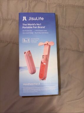 Jisulife Portable Fan in Pink